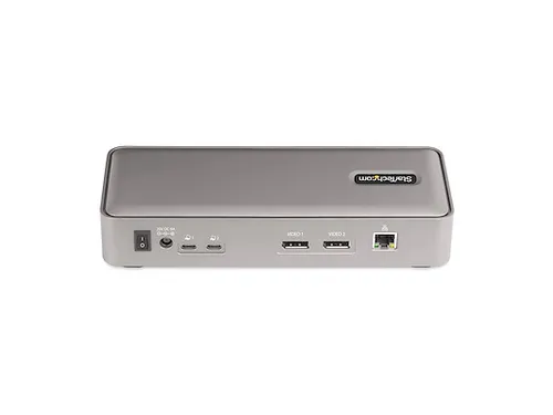 Dual-laptop USB-C KVM docking station dual 4K 60Hz DisplayPort dock