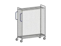 Verzamelwagen,Draagverm. 300Kg,2Etage(S),Draadgaasbodem,Verz.