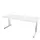 In hoogte verstelbaar bureau,HxBxD 720-840x1800x800mm,Bl-wit