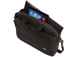 Advantage Laptoptas voor 14 inch laptop zwart polyester - 1