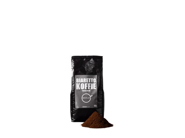 Koffie Biaretto fresh brew automatenkoffie regular 1000 gram | KantineSupplies.nl