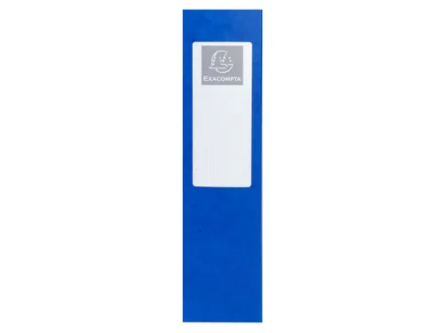 Klasseerdoos glansk. rug 80mm A4 blauw