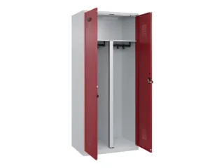 PBM-locker,HxBxD 1850x800x500mm,2vak,vak B 400mm,draaigrendel - 1