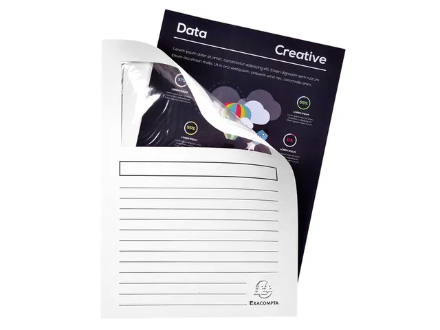 Venstermap Exacompta Forever L-map 120gr karton assorti