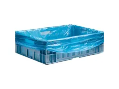 DiscountOffice Kratzak MDPE Blauw 68+2x17x63cm 20my