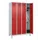 locker,HxBxD 1950x1200x500mm,4vak,vak B 300mm,draaigrendel,voeten