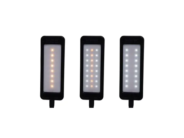 Bureaulamp MAUL Pearly LED voet dimbaar colour vario zwart