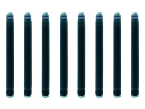 Inktpatroon Waterman lang Mysterious Blue Blauw-Zwart 8 stuks