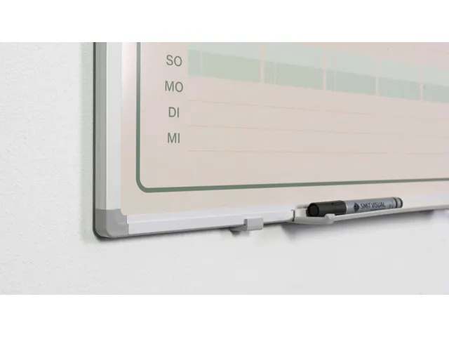 Jaarplanner Elegance Duits softline profiel 8mm 90x120cm aluframe