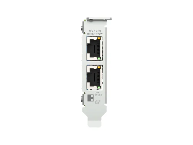 QNAP QXG-10G2T, Intern, Bedraad, PCI Express, Ethernet, 10000 Mbit/s,