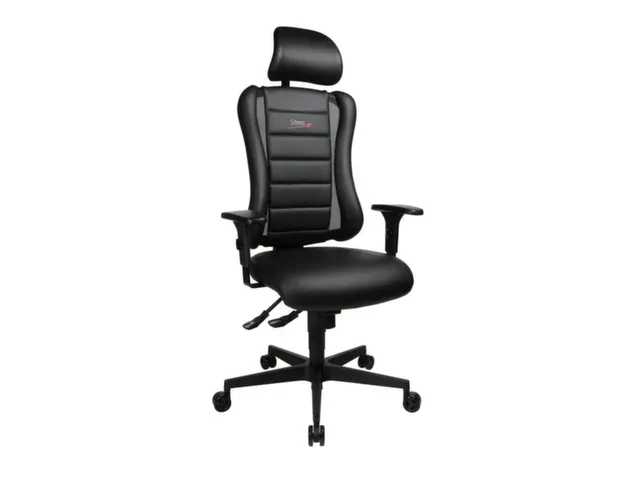 Topstar Bureaustoel Sitness Racer RS met hoofdsteun zwart