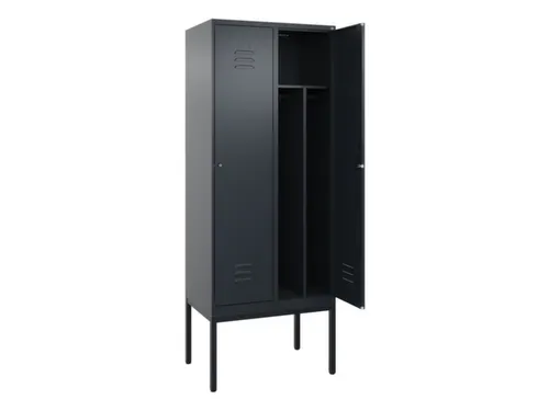 locker voor scheiding van kleding,HxBxD 2120x800x500mm,2vak