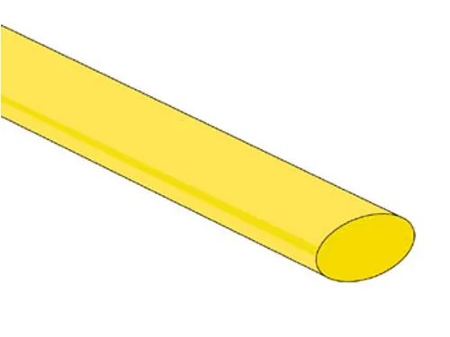 Thermische Krimpkous 9.5mm - Groen/Geel - 25 ST.