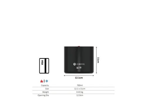 Lunchbox Les Artistes Paris 700ml geïsoleerd Stainless Steel