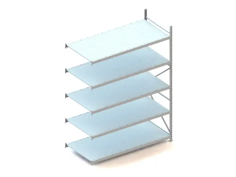 breedvakstelling,aanbouwveld,HxBxD 3000x2307x1050mm,vakl. 600kg