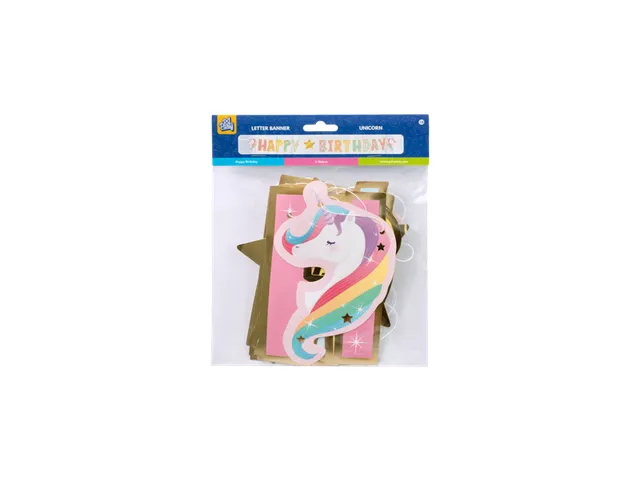 Letterslinger Happy Birthday Unicorn 2,5 meter