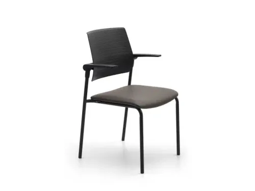 Conferentiestoel Serie 118 Zwart