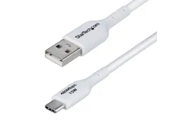 StarTech.com 3m USB-A naar USB-C Laadkabel Wit