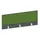 baliepaneel bureau aanbouw achter MS-donkergrijs BN7048-groen 1200mm