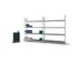 rayonnage grande largeur,rayonnage suivant,HxlxP 2500x2020x435mm