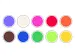 Transparant papier Folia 18.5x29.7cm 42gr 10 vel 10 kleuren