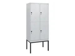 dubbeldekse locker,HxBxD 1950x800x500mm,2x2vak.,vak B 400mm