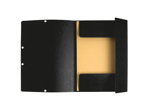 Elastomap3 klep. bedrukt 355g zwart