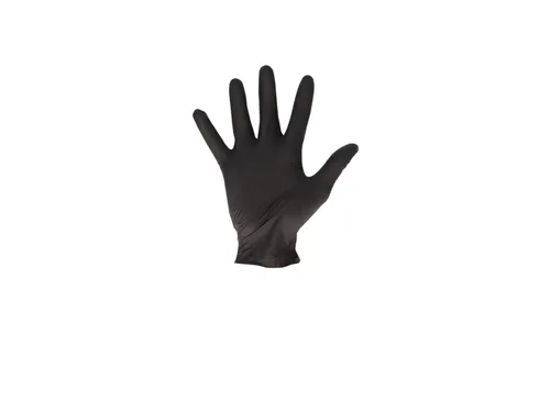 Handschoen CMT S (6-7) soft nitril zwart 100 stuks