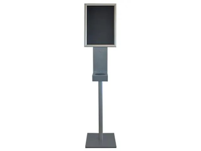 Desinfectiezuil 150 cm clicklijst A3