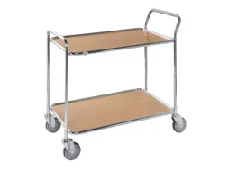 tafelwagen,draagverm. 150kg,2etage(s),laadvl. LxB 850x508mm