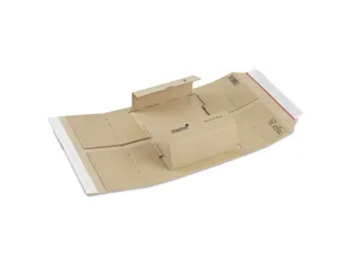 Wikkelverpakking 396x328x112mm Bruin Enkelgolf Zelklevend 20kg - 1