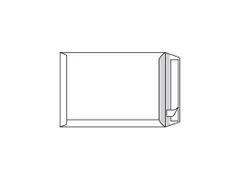 Zak Akte Envelop C4 229x324mm Zonder Venster Strip Naturel wit