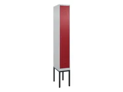 locker voor scheiding van kleding,HxBxD 2120x300x500mm,1vak