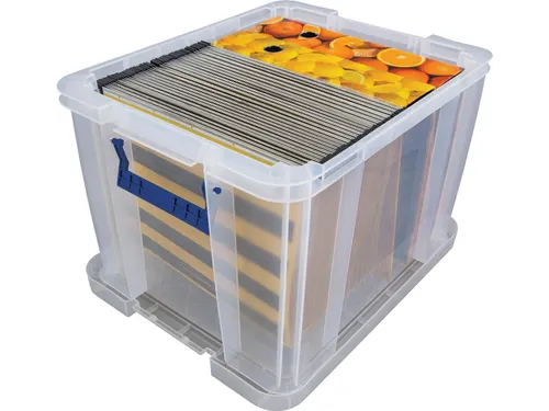 Opbergdoos Transparant 36 Liter 3 Stuks