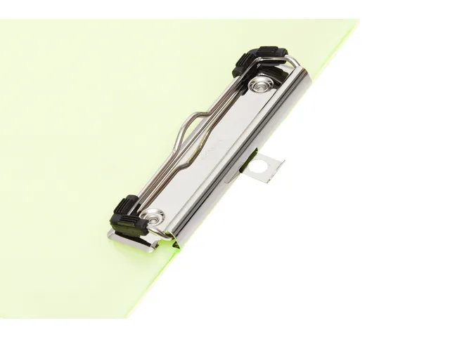 Porte-bloc MAUL A4 portrait transparent néon jaune