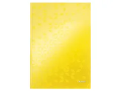 Notitieboek Leitz WOW A4 lijn geel