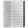 Tabblad Leitz Recycle A4 11-gaats 1-10 extra breed PP