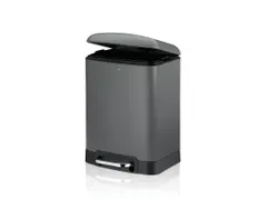 Davino Pedaalemmer 6 liter Grijs Kela