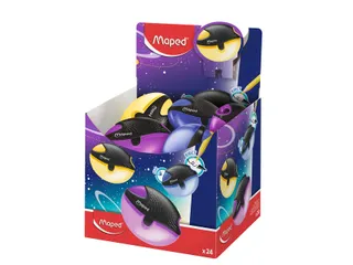 Puntenslijper Maped Galactic 1 gaats display à 24 stuks assorti - 3