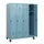 schoollocker,HxBxD 1630x1200x500mm,4vak,vak B 300mm,draaigrendel