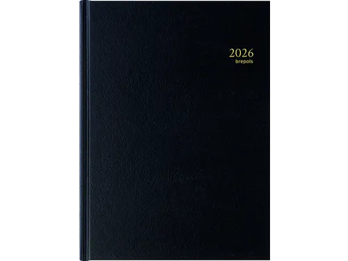 Agenda 2027 Brepols Bremax Santex A4 1dag/1pagina 4 kolommen zwart
