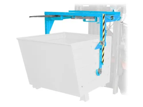 Traverse Voor Vorkheftrucks 0.70m³ Bxd 930x945mm 80kg Ral5012