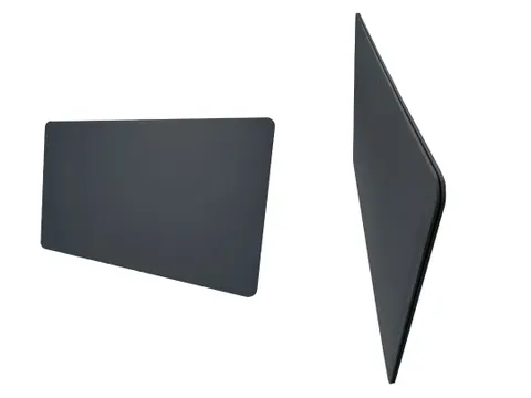 Scheidingswand 160x80cm Zwart