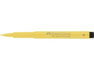 Tekenstift Faber-Castell Pitt Artist Pen Brush 108 donker cadmium geel - 3