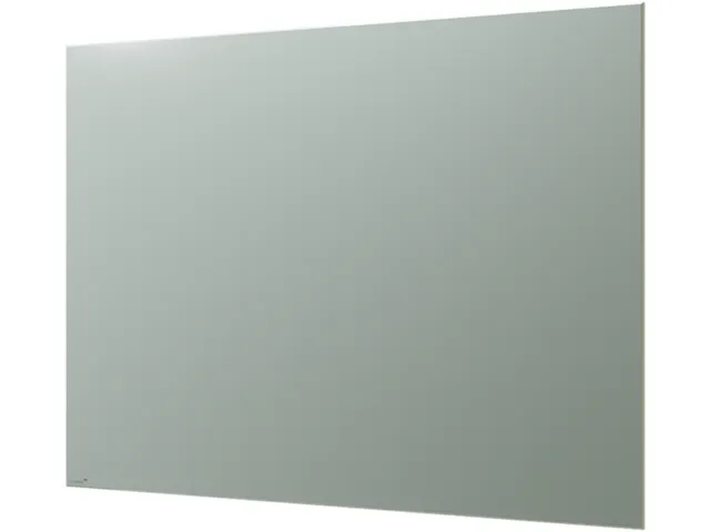 Mat Glasbord 100x150cm Sage Green rechte hoeken