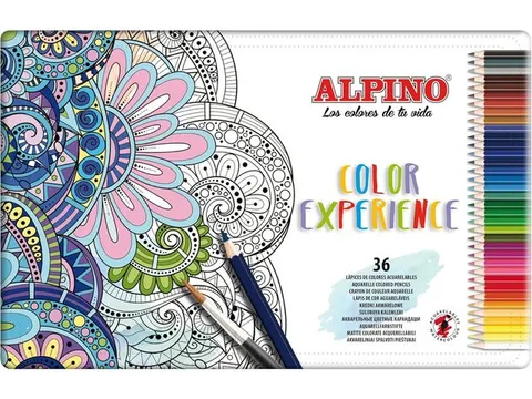 #Aquarelpotlood Alpino Color Experience set a 36st.