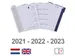 Organizer Kalpa A5 inclusief agenda 2026-2027 7dagen/2pagina's croco r