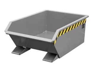 mini-kiepbak,HxLxB 450x1385x780mm,0,27m³,draagverm. 1000kg,RAL7005 - 1
