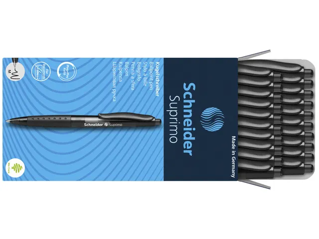 Balpen Schneider Suprimo zwart