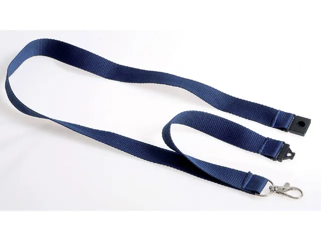 Badgekoord Europel donkerblauw